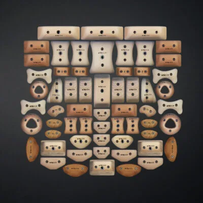 Full board set size mini - prese arrampicata legno - WHISE