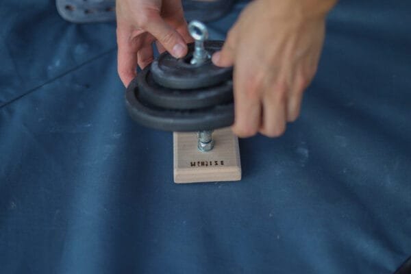 Lifting Pin regolabile - Perno da carico - attrezzi allenamento arrampicata in legno - WHISE