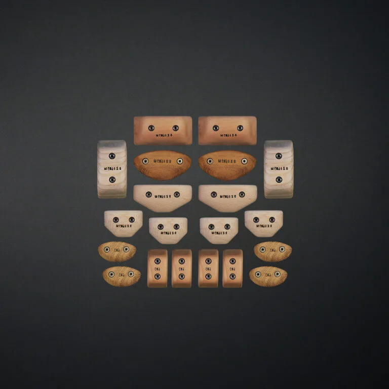 Set base - prese arrampicata legno - WHISE