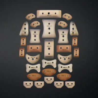 Set mix - prese arrampicata legno - WHISE