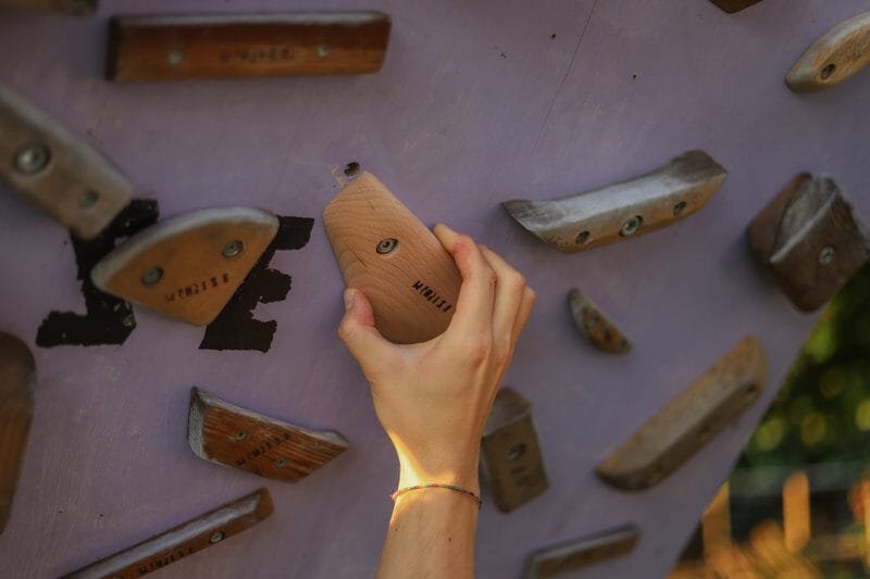 Tacche Straight - prese arrampicata legno - WHISE