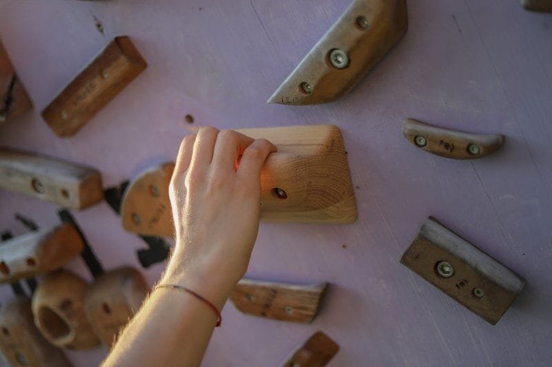 Tacche Wave - prese arrampicata legno - WHISE