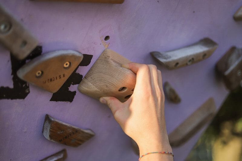 Tacche Wave - prese arrampicata legno - WHISE